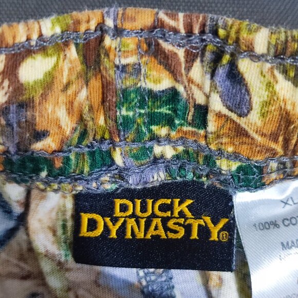 Duck Dynasty pyjama pants men's size XL brown graphic design - Picture 4 of 10